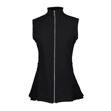 Load image into Gallery viewer, Sofibella Womens Tennis Vest - Black/L
 - 1