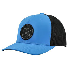 Load image into Gallery viewer, Mizuno Crossed Clubs Meshback Hat - Pearl Blue/One Size
 - 5
