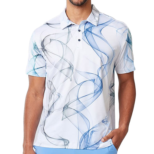 SB Sport All Season Mens Short Sleeve Tennis Shirt - Smokey/2X