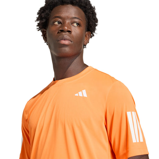 Adidas Club 3 Stripes Mens Tennis Shirt 1