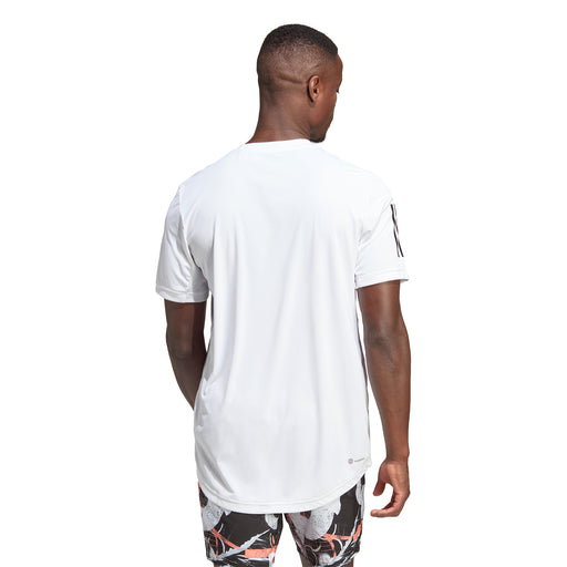 Adidas Club 3 Stripes Mens Tennis Shirt 1