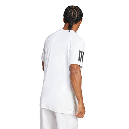 Adidas Club 3 Stripes Mens Tennis Shirt 1