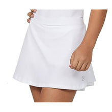 Load image into Gallery viewer, Sofibella UV Girls Tennis Skirt 1 - White/L
 - 3
