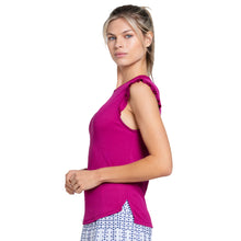 Load image into Gallery viewer, Lucky in Love Bring It On Wmns Ribbed Tennis Tank
 - 7