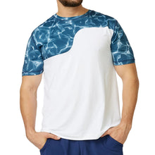 Load image into Gallery viewer, SB Sport Mens Short Sleeve Tennis Shirt - Deep Waters/XL
 - 2