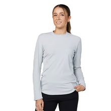 Load image into Gallery viewer, Sofibella UV Colors Staples WMNS LS Tennis Shirt - Stone/2X
 - 5