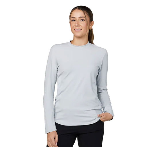 Sofibella UV Colors Staples WMNS LS Tennis Shirt - Stone/2X