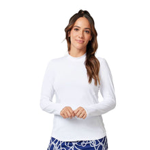 Load image into Gallery viewer, Sofibella UV Colors Staples WMNS LS Tennis Shirt - White/2X
 - 4