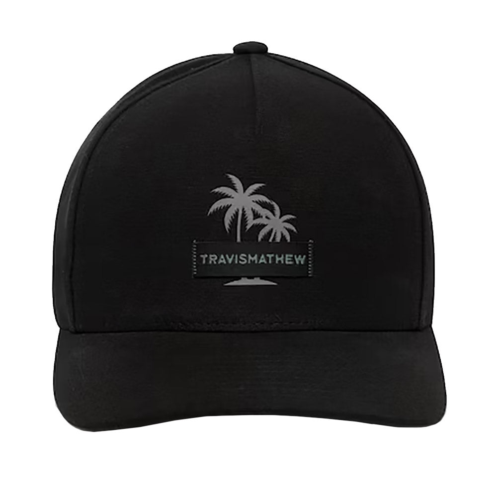 Travis Mathew Extra Salsa Mens Snapback Hat - Black/One Size