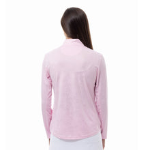 Load image into Gallery viewer, SanSoleil Solshine Foil Prnt Mock Wmn LS Sun Shirt
 - 9