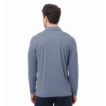 Load image into Gallery viewer, SanSoleil Soltek Ice Feeder Strp Mens LS Polo
 - 4