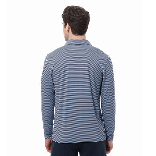 SanSoleil Soltek Ice Feeder Strp Mens LS Polo
