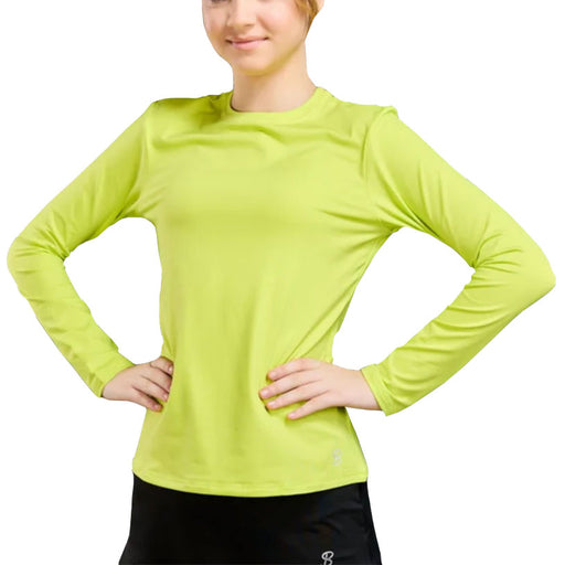 Sofibella UV Long Sleeve Girls Tennis Shirt 1 - Teddy/L