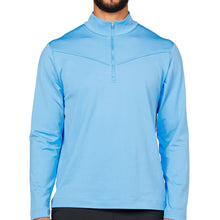 Load image into Gallery viewer, SB Sport Perfect Volley Men's Tennis Quarter Zip - Neo Blue/XL
 - 3