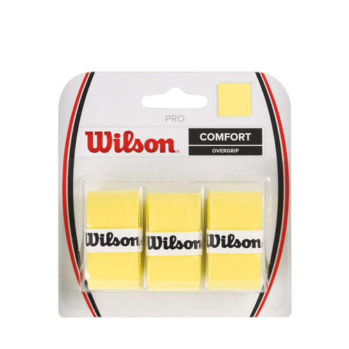 Wilson Pro Yellow 3-Pack Overgrip - 2