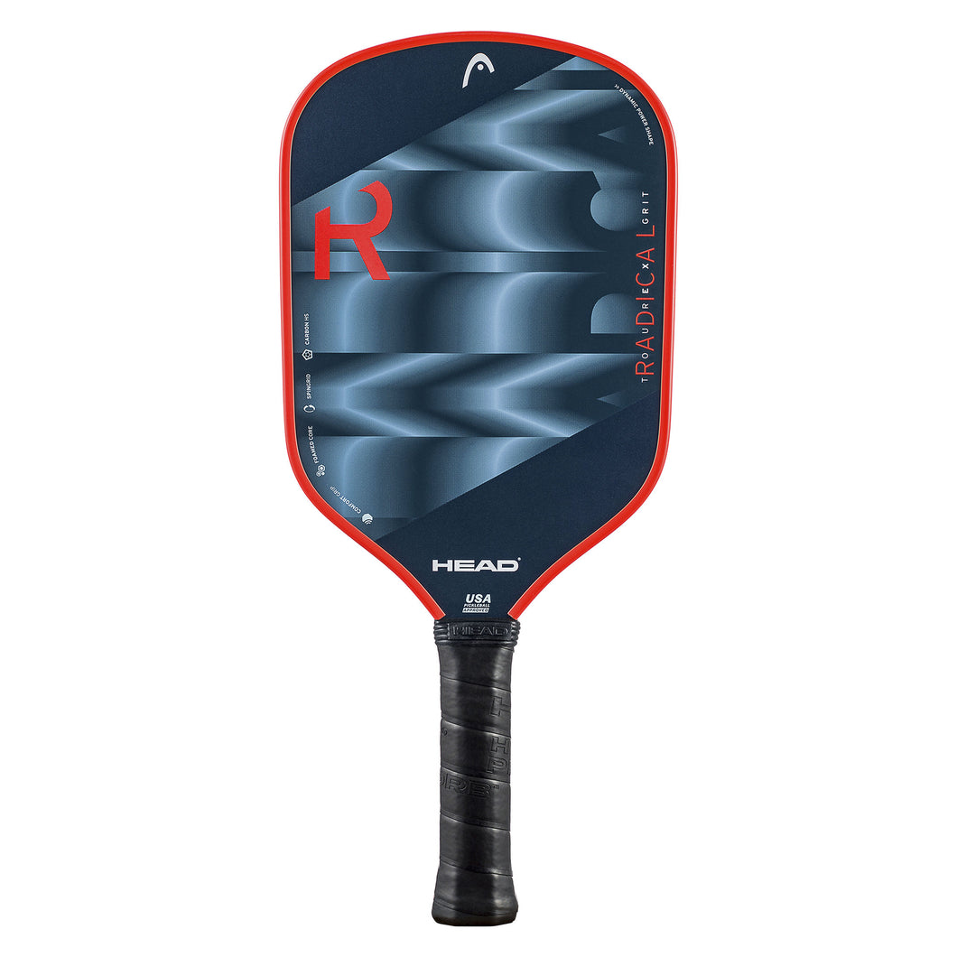 Head Radical Tour EX Grit Pickleball Paddle - Black/Red/4 1/8/8.1 OZ