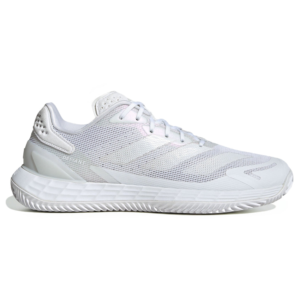 Adidas Defiant Speed 2 Womens Tennis Shoes - White/Wht/Grey/D Medium/10.0