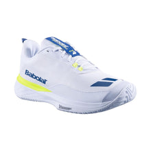 Load image into Gallery viewer, Babolat SFX3 EVO All Court Mens Pickleball Shoes - White/Estate B/D Medium/13.0
 - 3