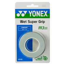 Load image into Gallery viewer, Yonex Wet Super Grap Overgrip 3-pack - Powder Green
 - 8
