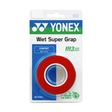 Load image into Gallery viewer, Yonex Wet Super Grap Overgrip 3-pack - Wine Red
 - 10