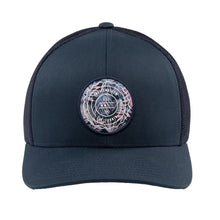Load image into Gallery viewer, TravisMathew The Patch Floral Mens Hat - Blue Nights/One Size
 - 2
