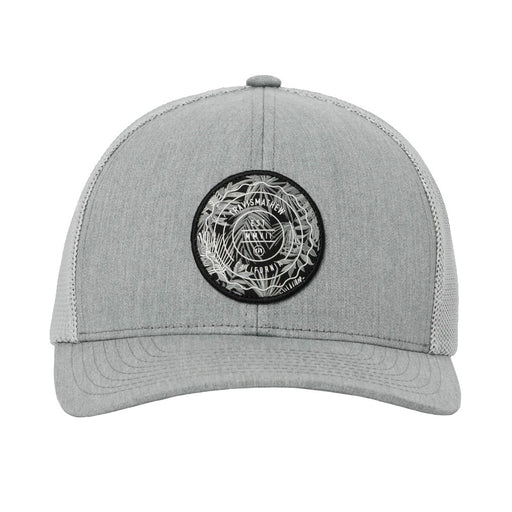 TravisMathew The Patch Floral Mens Hat - Heather Grey/One Size