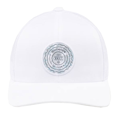 TravisMathew The Patch Floral Mens Hat - White/One Size