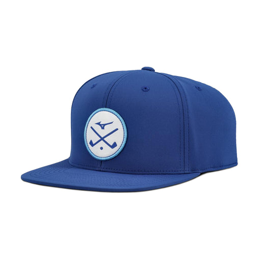 Mizuno Crossed Clubs Snapback Hat - Royal/One Size