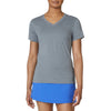 FILA Short Sleeve V-Neck Womens Tennis Shirt