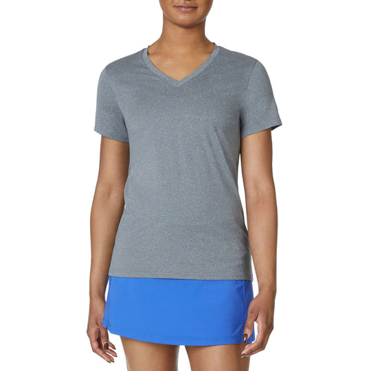 FILA Short Sleeve V-Neck Womens Tennis Shirt
