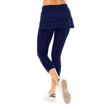 Load image into Gallery viewer, Lucky in Love Scallop Wmn Tennis Skirt with Capri
 - 7