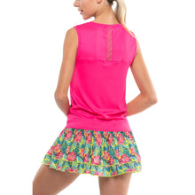 Load image into Gallery viewer, Lucky in Love Twist Front Womens Tennis Tank Top
 - 11