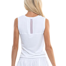 Load image into Gallery viewer, Lucky in Love Twist Front Womens Tennis Tank Top
 - 13