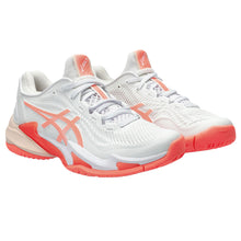 Load image into Gallery viewer, Asics Court FF 3 Womens Tennis Shoes 2023 - White/Sun Coral/B Medium/9.5
 - 13