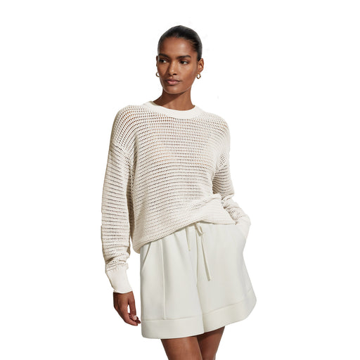 Varley Kershaw Womens Sweater - Egret/L