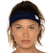 Load image into Gallery viewer, Lucky In Love Lucky Logo Womens Visor - MIDNIGHT 401/One Size
 - 4