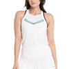 Lucky In Love V.I.P. Womens Tennis Tank with Built-In Bra