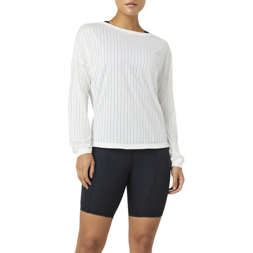 FILA Fi-Lux Mesh Long Sleeve Womens Top - 2