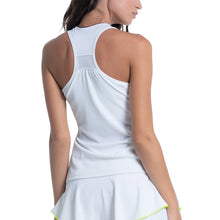 Load image into Gallery viewer, Lucky In Love Pique V-Neck Womens Tennis Tank
 - 2