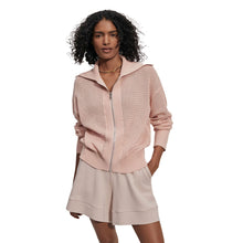 Load image into Gallery viewer, Varley Fairfield Knit Womens Jacket - Rose Smoke/L
 - 1