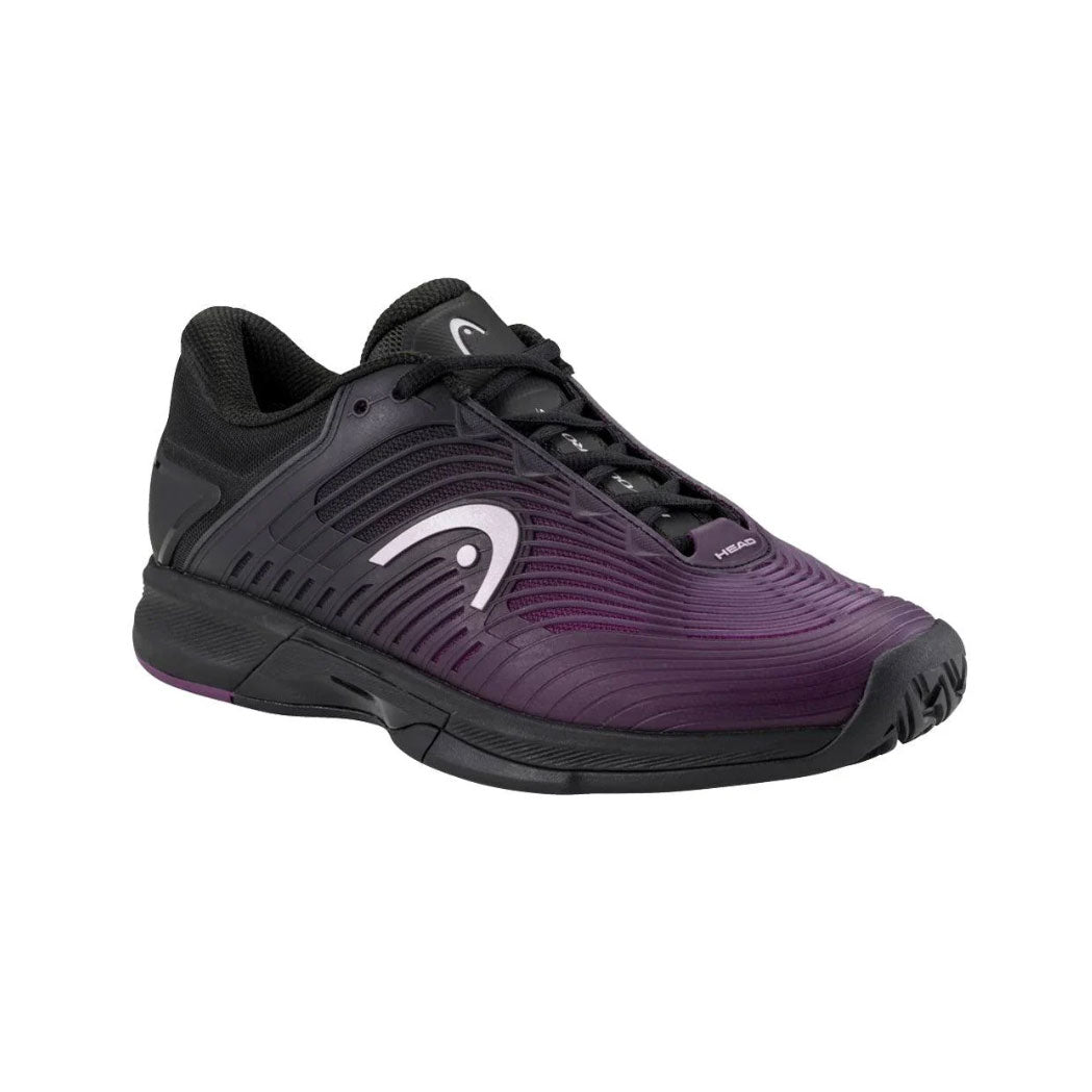Head Revolt Pro 4.5 Womens Tennis Shoes - Black/Plum/B Medium/10.0
