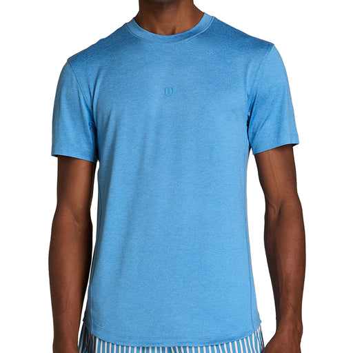 Wilson Everyday Performance Mens Tennis T-Shirt - Ally Blue/XXL