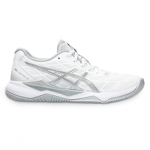 Asics Gel-Tactic 12 Womens Indoor Court Shoes - White/Pure Slvr/B Medium/10.0