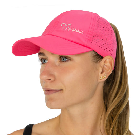 Vimhue Love Pickleball Womens Hat - Hot Pink/One Size