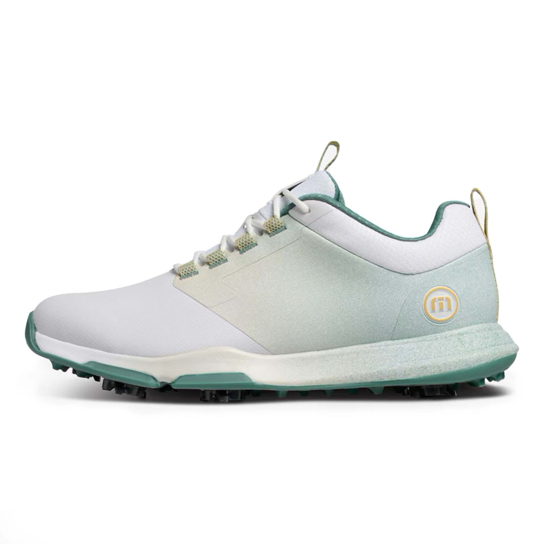 Travis Mathew The Ringer II Mens Shoes - White/Green/D Medium/12.0