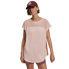 Load image into Gallery viewer, Varley Wakefield Seamless Womens Tee - Rose Smoke/L/XL
 - 1