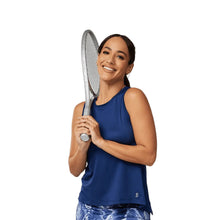 Load image into Gallery viewer, Sofibella Staples Mesh Womens Tennis Tank - Navy/XL
 - 1