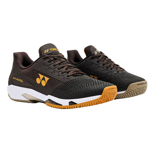 Yonex Power Cushion Ad-Accel Mens Tennis Shoes - Espresso Brown/2E WIDE/12.0
