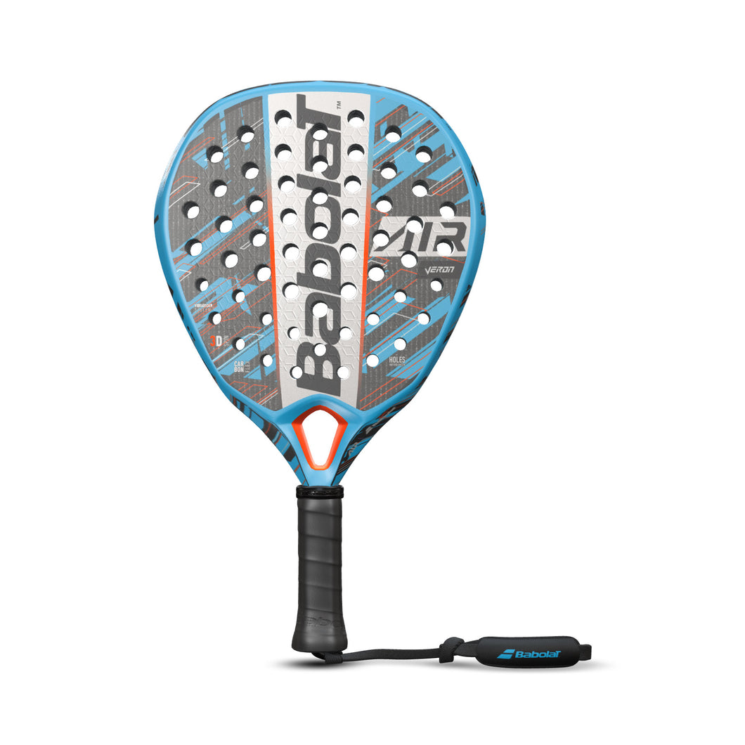 Babolat Air Veron Padel Racquet - M Blue/Blk/Blu/Hybrid/355 G