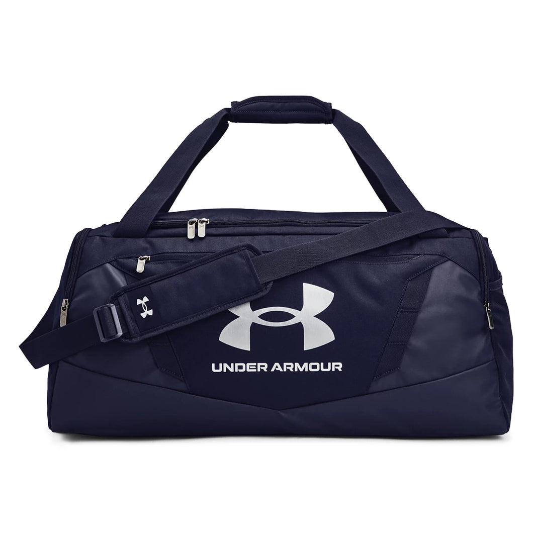 Under Armour Undeniable 5.0 Medium Duffle Bag - Navy/Silver